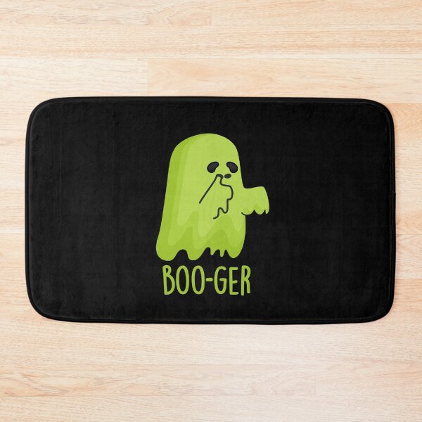 Item preview, Boo-ger Halloween  Funny Booger Ghost Puns (Dark BG) designed and sold by punnybone.