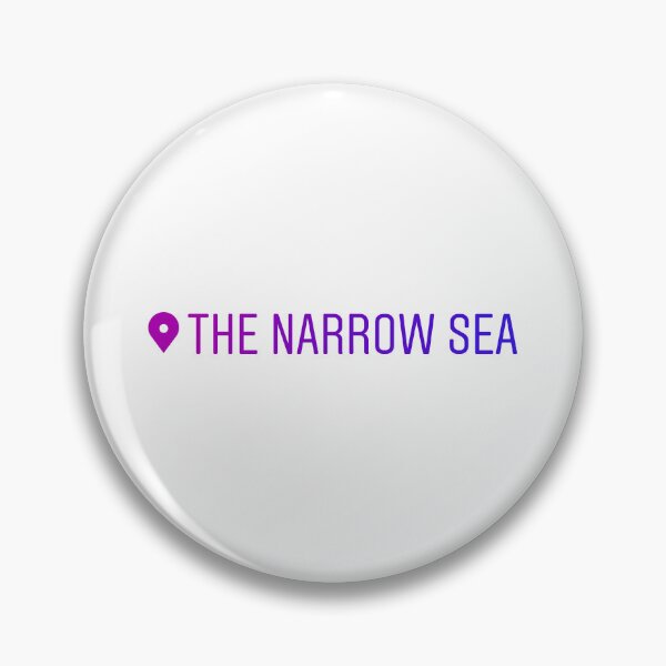 Item preview, Instagram Location Sticker of The Narrow Sea designed and sold by BubbleManShop.