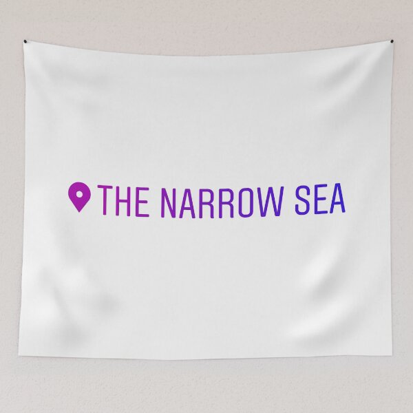 Item preview, Instagram Location Sticker of The Narrow Sea designed and sold by BubbleManShop.