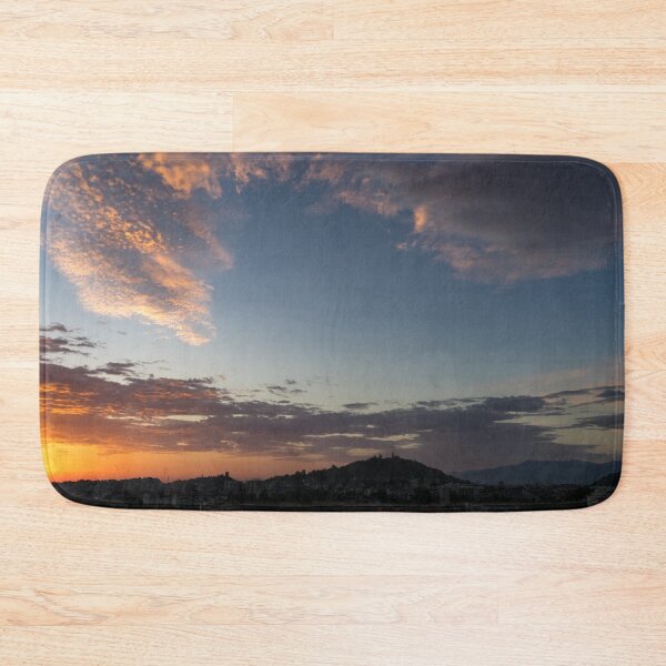 Item preview, View from a Penthouse - Sunrise Skyscape over Plovdiv Bulgaria designed and sold by Georgia Mizuleva.
