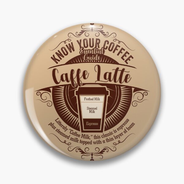 Item preview, Know Your Coffee Essential Guide Collection. Caffe Latte Version designed and sold by More-dan-Prints.