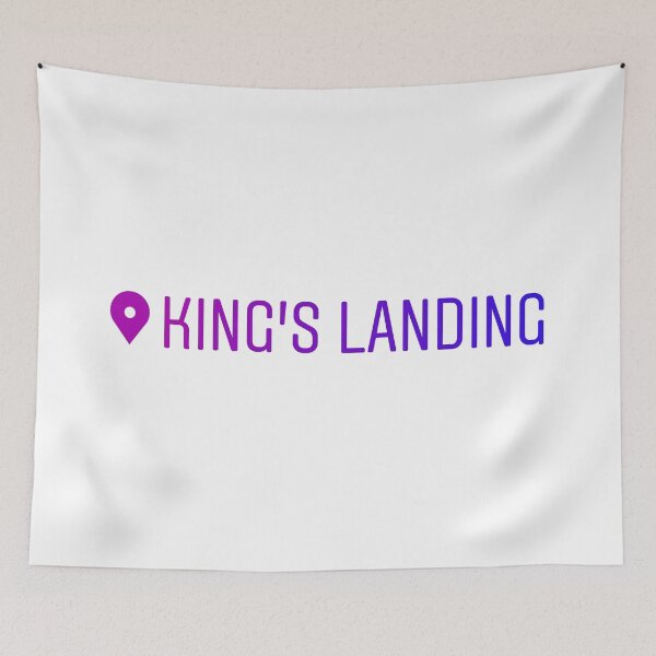 Item preview, Instagram Location Sticker of King's Landing designed and sold by BubbleManShop.