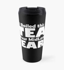 Bad Manners Mugs - Black Travel Mug