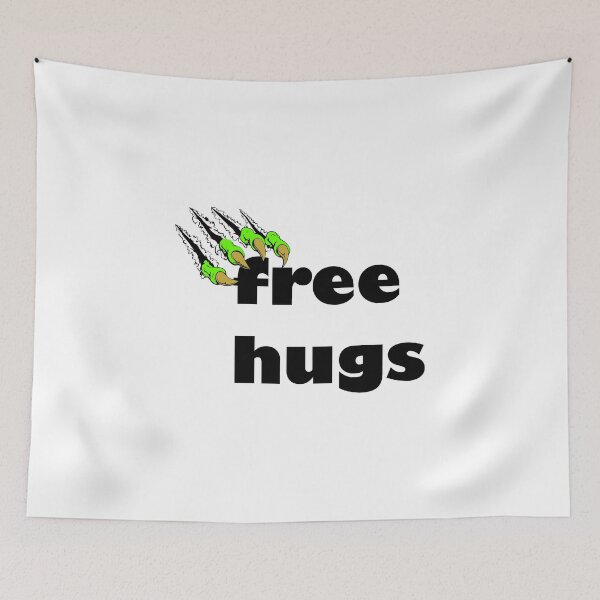 Item preview, FREE HUGS designed and sold by DomGDesign.