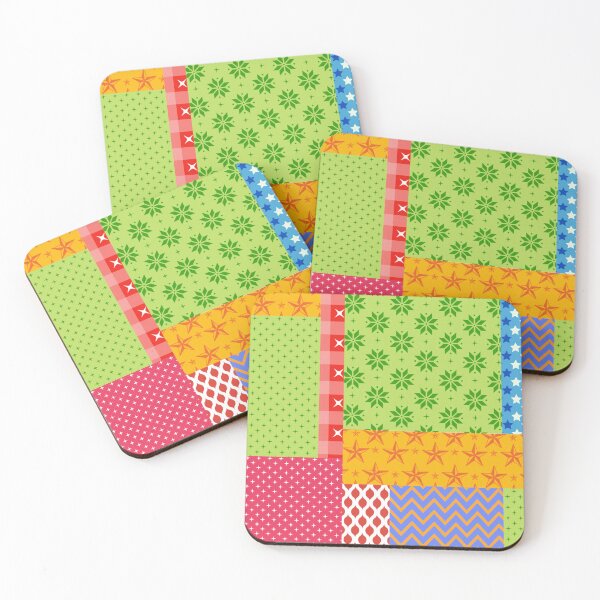 Item preview, patchwork pattern designed and sold by DerSenat.