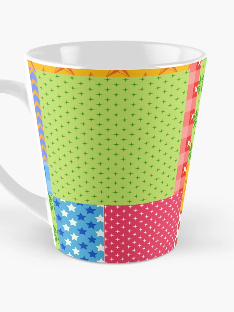 Thumbnail 3 of 4, Coffee Mug, patchwork pattern designed and sold by DerSenat.