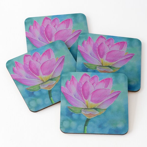 Item preview, pink lotus designed and sold by Pamelaspainting.