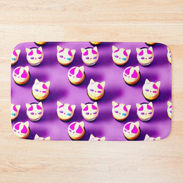 Item preview, Kawaii Cartoon Cupcake Cat #07 designed and sold by Art3dLabs.