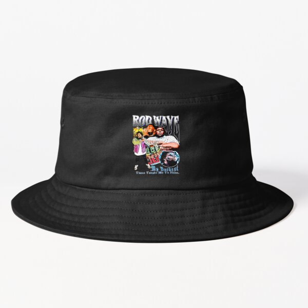 Wave Bucket Hat - Black