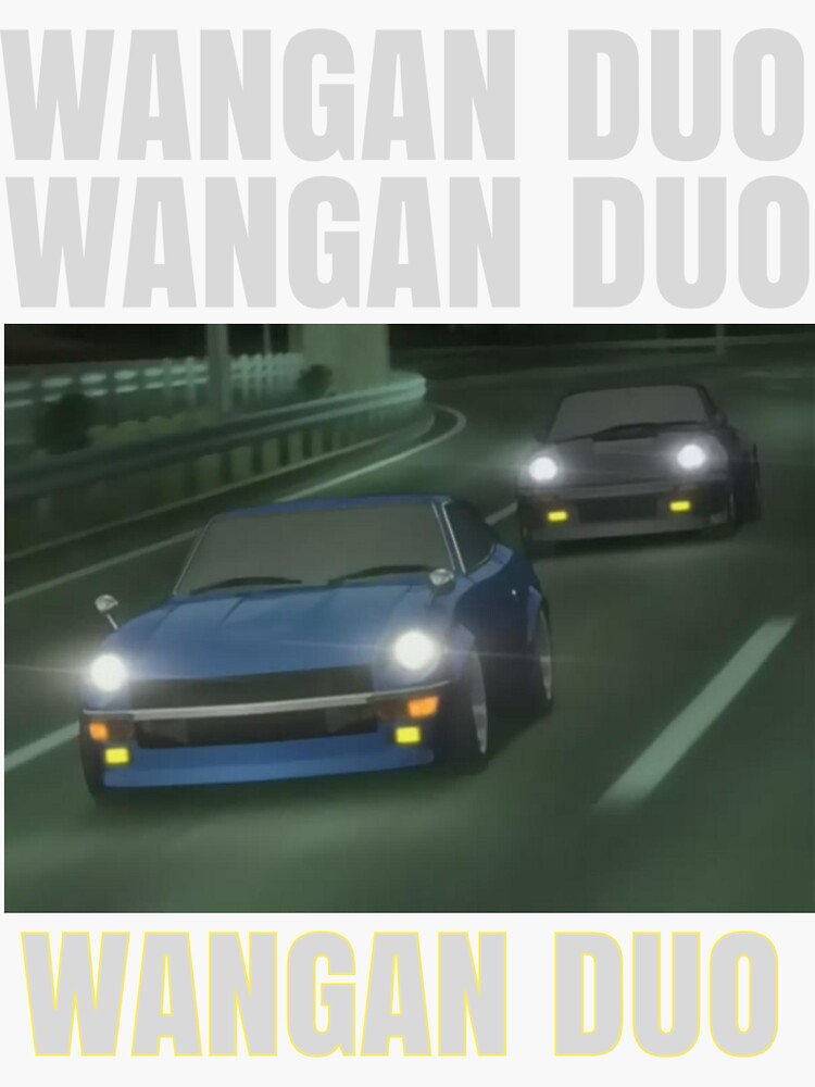 "Wangan Midnight" Sticker for Sale by MOTOSHIFT Redbubble