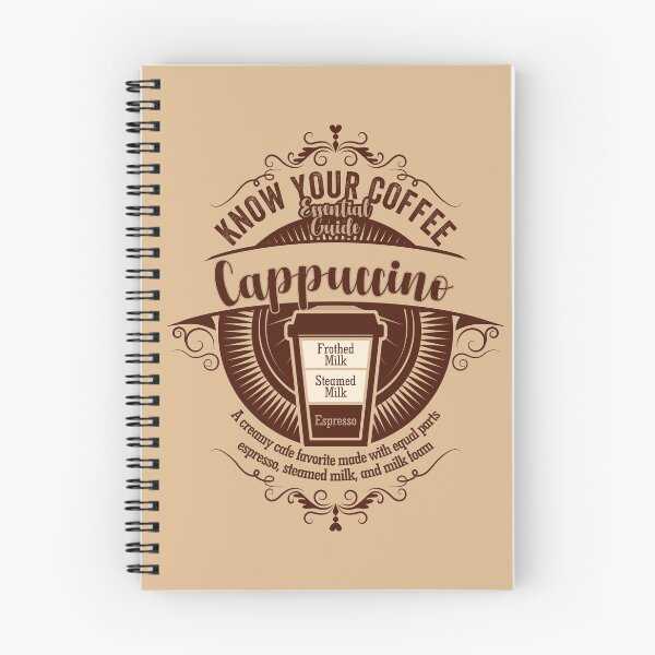 Item preview, Know Your Coffee Essential Guide Collection. Cappuccino Version designed and sold by More-dan-Prints.