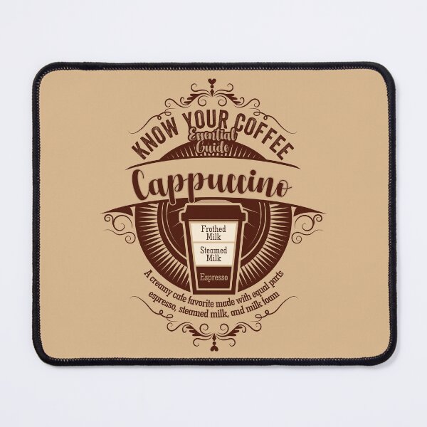 Item preview, Know Your Coffee Essential Guide Collection. Cappuccino Version designed and sold by More-dan-Prints.
