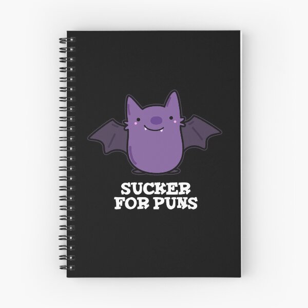 Item preview, Sucker For Puns Funny Baby Bat Puns (Dark BG) designed and sold by punnybone.