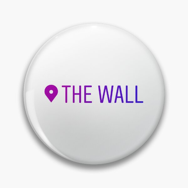 Item preview, Instagram Location Sticker of The Wall designed and sold by BubbleManShop.