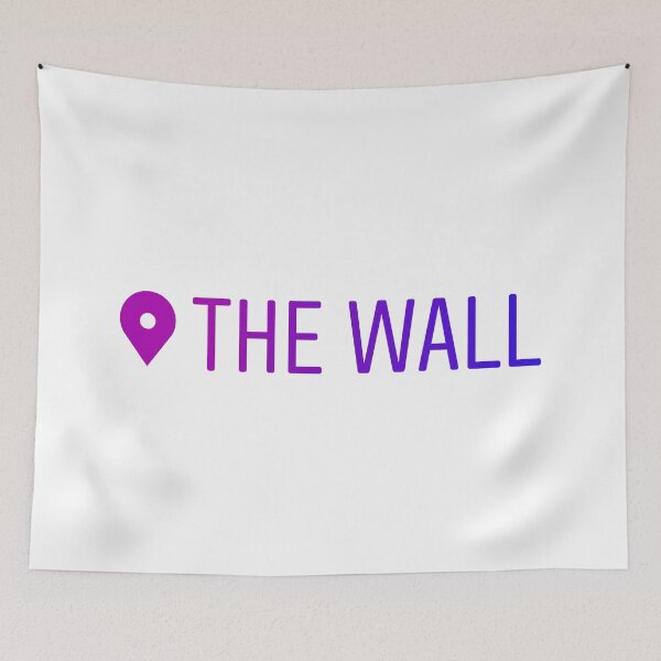 Item preview, Instagram Location Sticker of The Wall designed and sold by BubbleManShop.