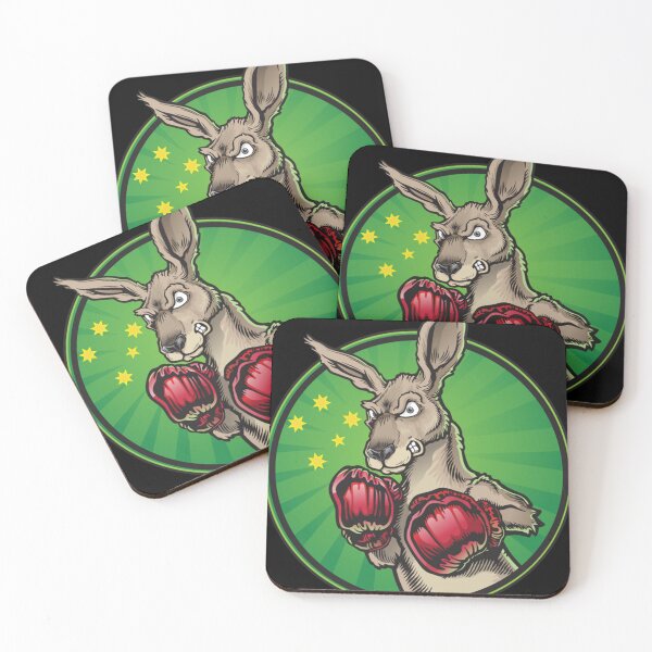 Item preview, Boxing kangaroo designed and sold by BRODYSMITHS.