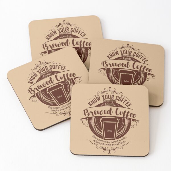 Item preview, Know Your Coffee Essential Guide Collection. Black Coffee Version designed and sold by More-dan-Prints.