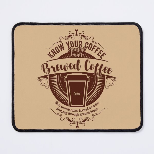 Item preview, Know Your Coffee Essential Guide Collection. Black Coffee Version designed and sold by More-dan-Prints.
