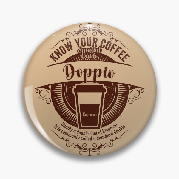 Item preview, Know Your Coffee Essential Guide Collection. Doppio Version designed and sold by More-dan-Prints.