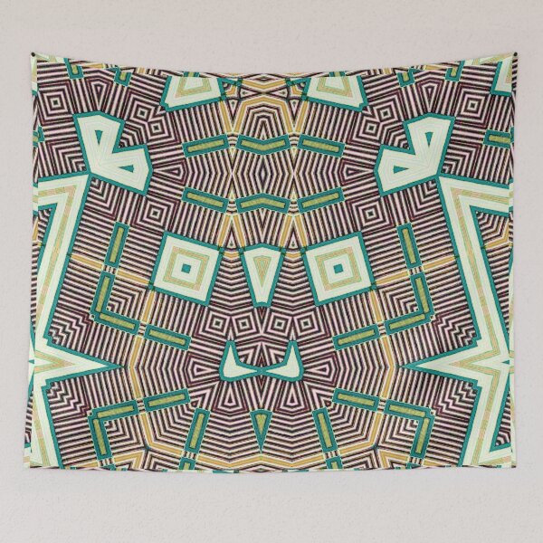 Item preview, ARUBA - ORANJESTAD ABSTRACT GEOMETRIC ARCHITECTURE PAINTED  -  ARUBA ONE HAPPY ISLAND designed and sold by Ralek.