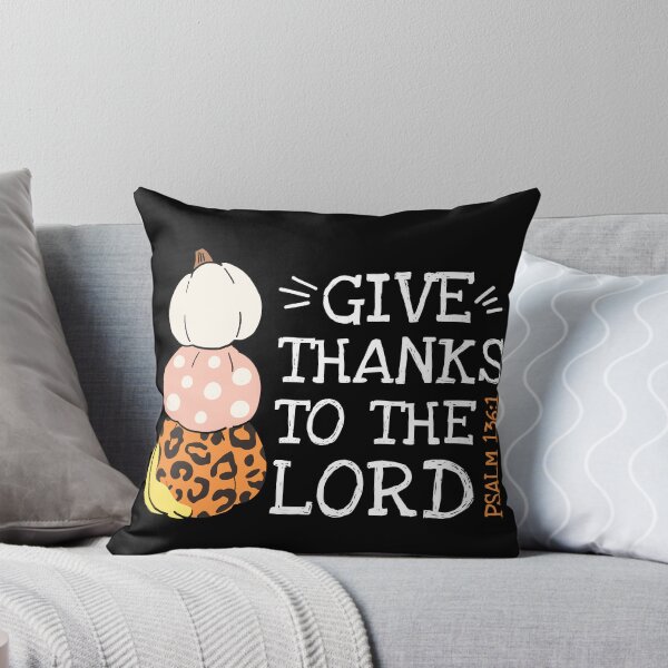 Item preview, Give Thanks To The Lord, Fall Vibes, Hello Autumn, Pumpkin Jesus, Fall Pumpkin Stack designed and sold by GPODdesign.