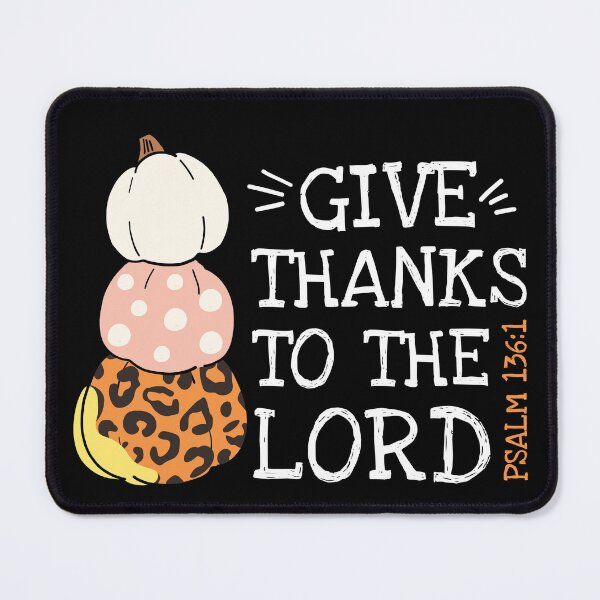 Item preview, Give Thanks To The Lord, Fall Vibes, Hello Autumn, Pumpkin Jesus, Fall Pumpkin Stack designed and sold by GPODdesign.