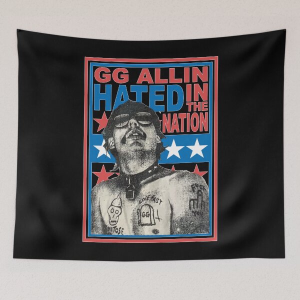 Item preview, GG-ALLIN-Hated-in-the-Nation designed and sold by MishelleGeorg0.