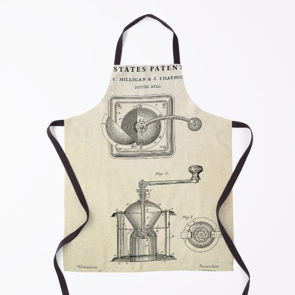 Item preview, Coffee Mill Vintage Patent designed and sold by zemlakr.