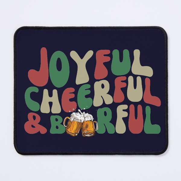 Item preview, Funny Christmas Holiday Beer Saying Retro designed and sold by SunfullyYours.