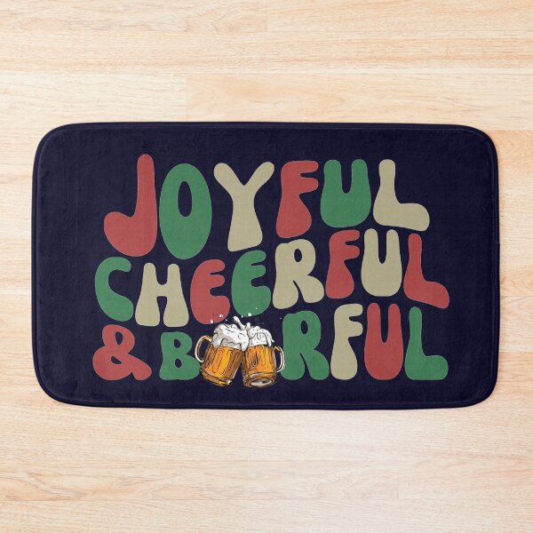 Item preview, Funny Christmas Holiday Beer Saying Retro  designed and sold by SunfullyYours.
