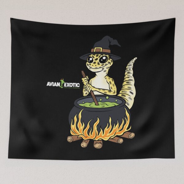 Item preview, Witchy Leopard Gecko Avian Exotic designed and sold by BRODYSMITHS.