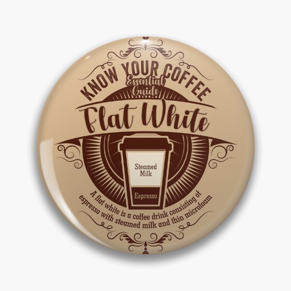 Item preview, Know Your Coffee Essential Guide Collection. Flat White Version designed and sold by More-dan-Prints.