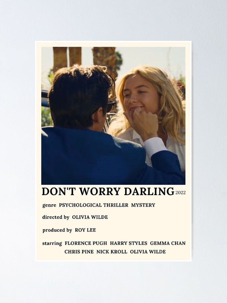 Don't Worry Darling Vintage Retro Poster for Sale by wautierhsm