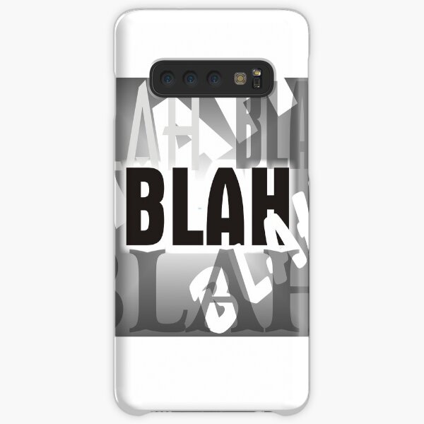 Blah Blah 1 Samsung Galaxy Snap Case