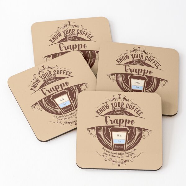 Item preview, Know Your Coffee Essential Guide Collection. Frappe Version designed and sold by More-dan-Prints.