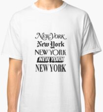 New York New York Classic T-Shirt