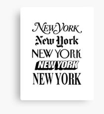 New York New York Canvas Print