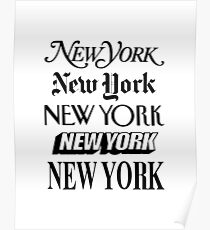 New York New York Poster