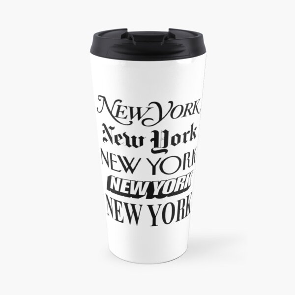 New York New York Travel Mug