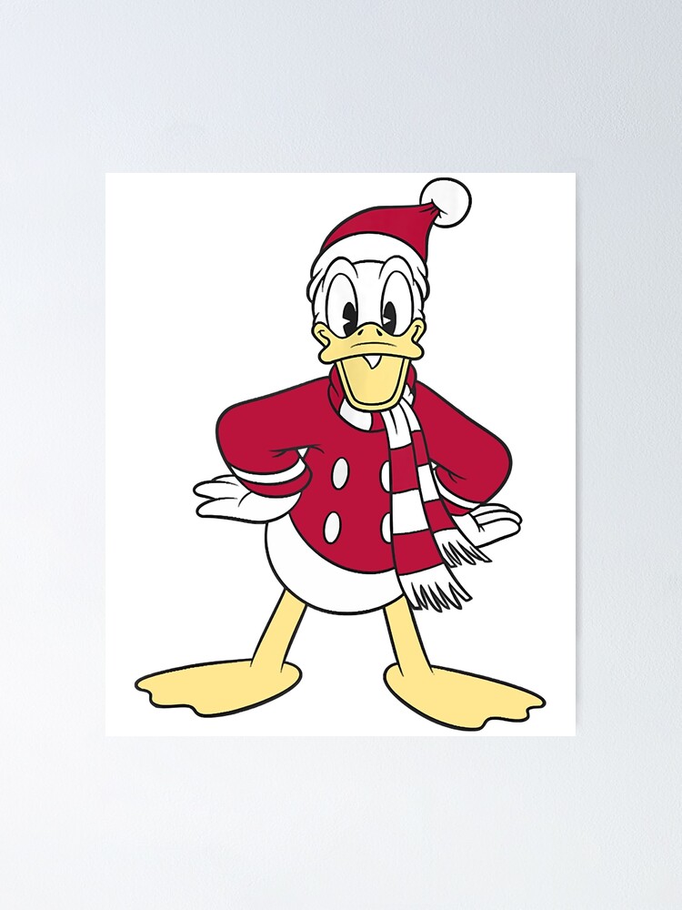 Graphic Movies  Donald Duck Christmas Portrait