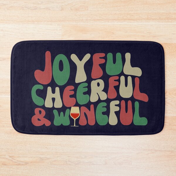 Item preview, Funny Christmas Holidays Wine Saying Retro  designed and sold by SunfullyYours.