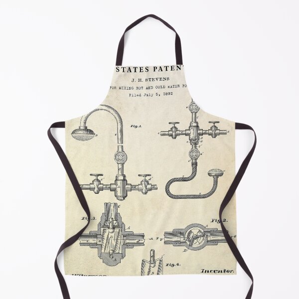 Item preview, Vintage Faucet Patent designed and sold by zemlakr.