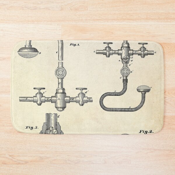 Item preview, Vintage Faucet Patent designed and sold by zemlakr.