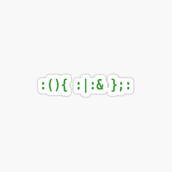 Item preview, Bash Fork Bomb - Green Text for UnixLinux Hackers Essential T-Shirt designed and sold by CherylPatton.