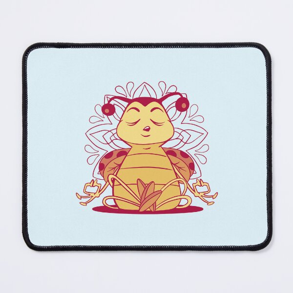 Item preview, Meditating ladybug designed and sold by DerSenat.
