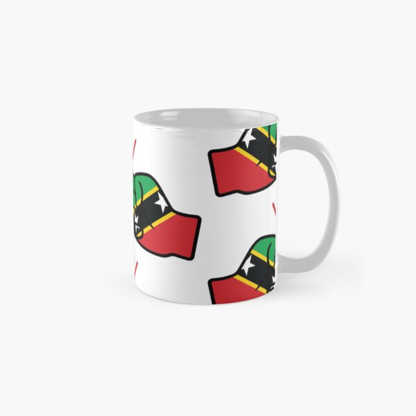 We Run Tings, St. Kitts & Nevis (Caribbean/West Indian Themed Merchandise) Classic Mug