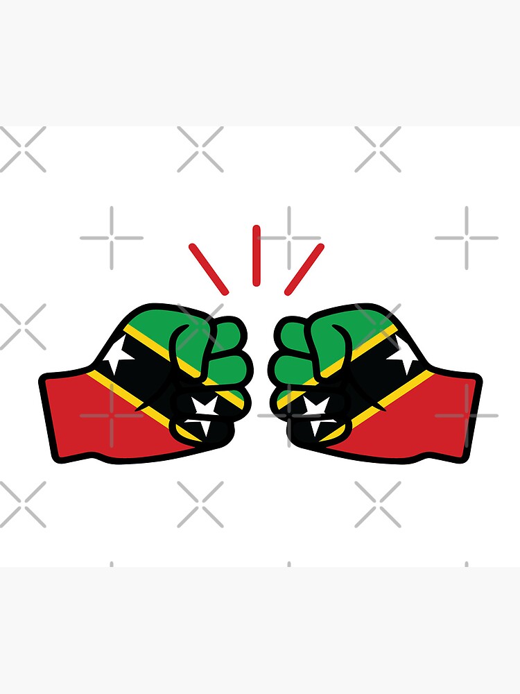 Thumbnail 5 of 5, Mouse Pad, We Run Tings, St. Kitts & Nevis (Caribbean/West Indian Themed Merchandise) designed and sold by ChiefClothingUK.