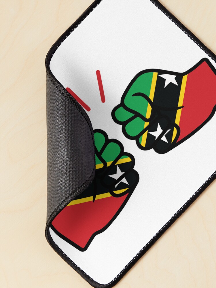 Thumbnail 2 of 5, Mouse Pad, We Run Tings, St. Kitts & Nevis (Caribbean/West Indian Themed Merchandise) designed and sold by ChiefClothingUK.
