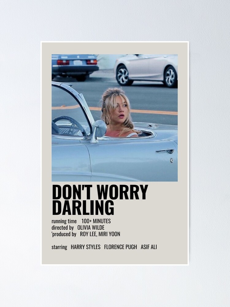 Don't Worry Darling Vintage Retro Poster for Sale by wautierhsm