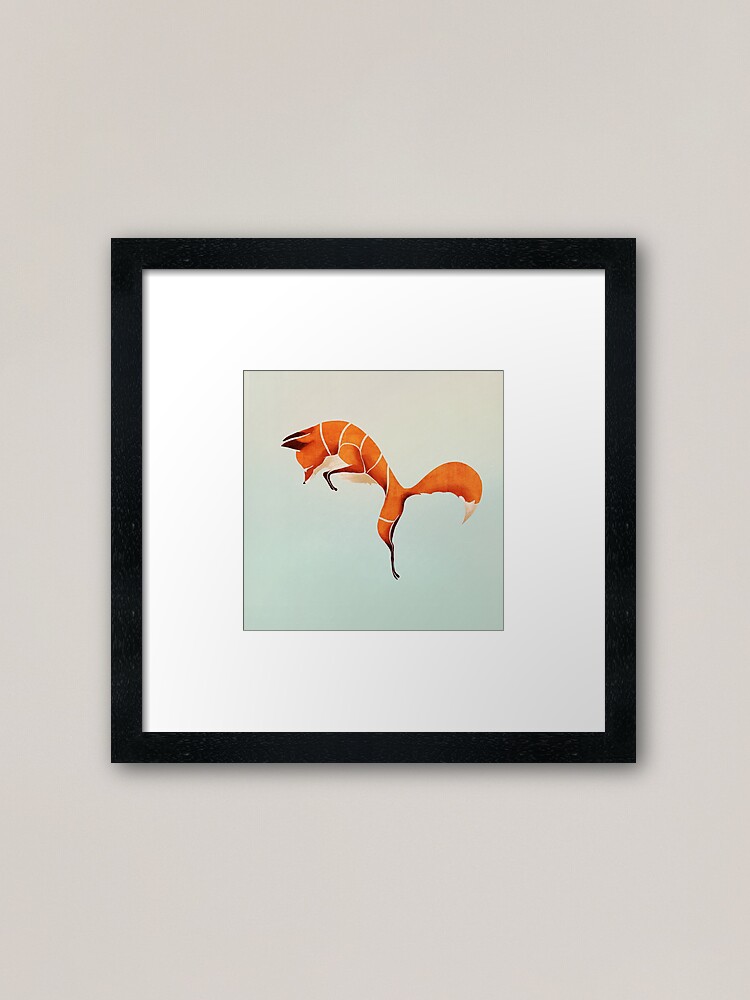 Alternate view of The FOX Framed Art Print